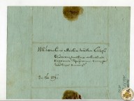 Конверт письма, отправленного на Златоустовский завод купца А.&nbsp;А.&nbsp;Кнауфа