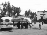 Автобусная станция города. 1966 год.