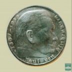 Монета 2 рейхсмарки