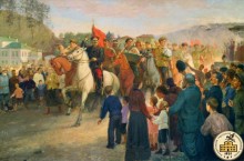 Вступление частей Красной Армии в Златоуст. 13 июня 1919 г.